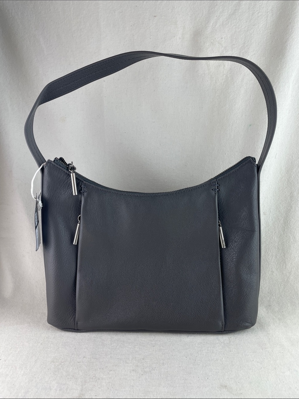 NWT the sak Gray Leather Shoulder Bag